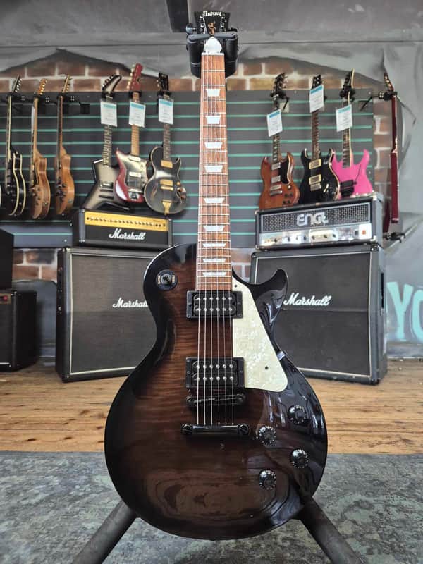 Burny Fernandes RLG-55JP Transparent Black 2020 Electric Guitar image 1