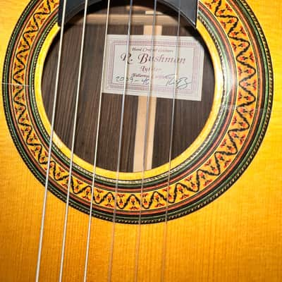 2009 Ron Bushman Brazilian Rosewood Reyes flamenco negra image 2