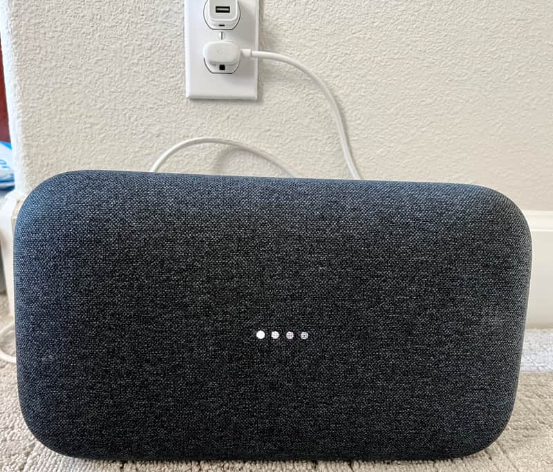 Google Home Max Smart Assistant Speaker- Charcoal H0B "Hey Google" Nice image 1