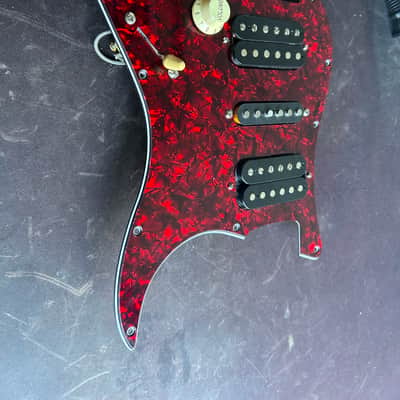 Stratocaster HSH loaded pickguard Seymour Duncan / Warmoth image 2