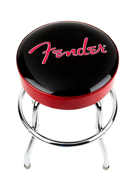 FENDER Custom Shop Red Sparkle 24'' Barstool Sgabello image 1