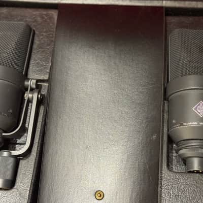 Matched Pair of Neumann TLM 170 P24/P48 Vintage 1985 Gotham Audio 25th anniversary RARE image 2