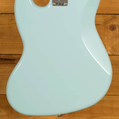 Fender Gold Foil Jazz Bass - Ebony - Sonic Blue *B-Stock* image 2