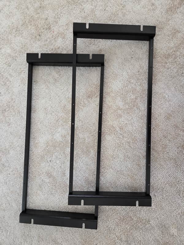 Pair of Synthesizers.com QCR8 Rack Frames image 1