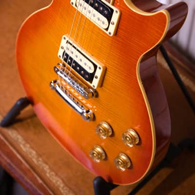 Mysterious Japan Import Les Paul 1990s-2000s - Cherry Sunburst image 5