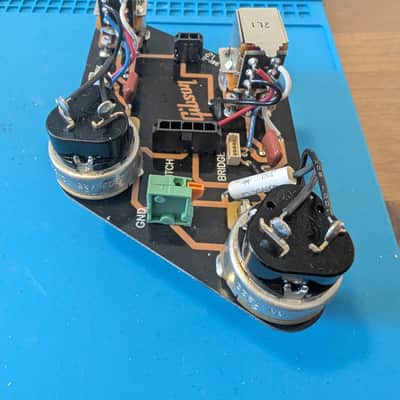 Gibson PCB board with push-pull pots 2012-2013 image 5