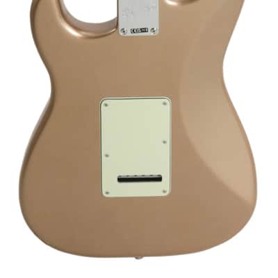 Fender American Professional Classic Stratocaster Faded Firemist Gold image 3