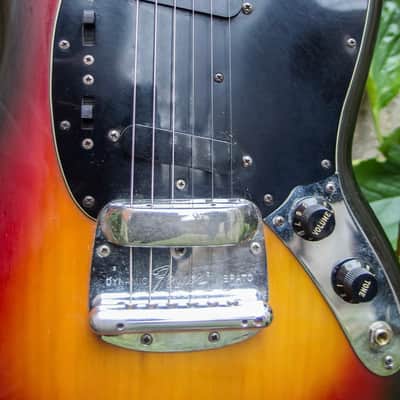 Fender Mustang Guitar with Rosewood - 1978 - Sunburst imagen 3