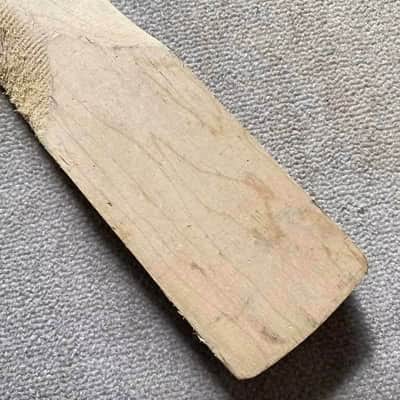 Maple Wood 4 String Jazz Bass Style Neck, Fretless Rosewood Fingerboard image 3