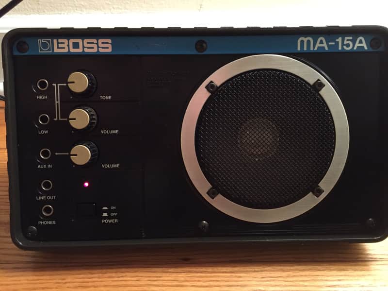 BOSS MA-15A 80s Black image 1