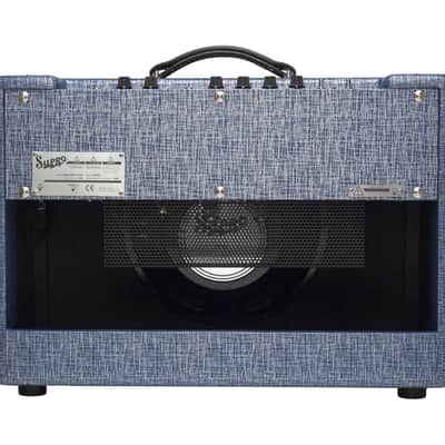 Supro 1624T Dual Tone Reissue 24-Watt 1x12" Guitar Combo - Blue Rhino image 2