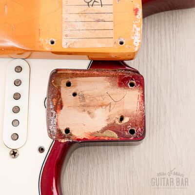 1987 Fender American Vintage '62 Stratocaster Candy Apple Red, 100% Original w/ Case, Corona image 18