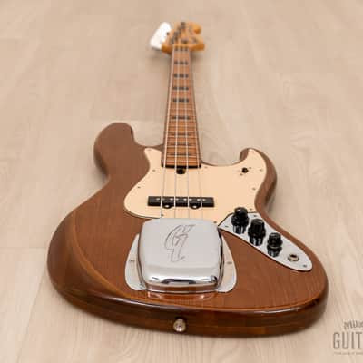 1974 Greco JB-550 Vintage Jazz Bass Mahogany w/ Power Booster