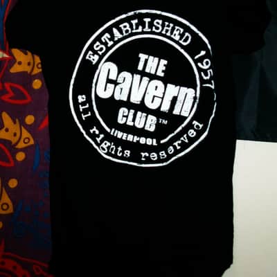 the cavern club liverpool official uk l women tee - jazz rock beatles the who stones elton john image 1