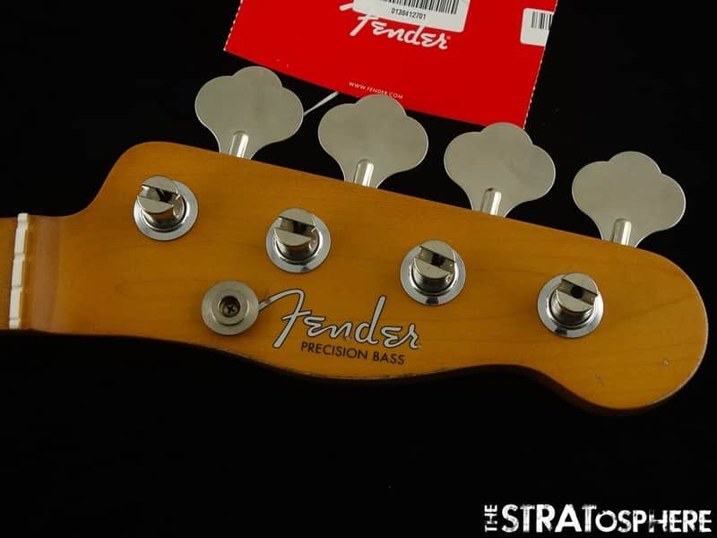 Fender Mike Dirnt Road Worn Precision P BASS NECK & TUNERS, Part Maple. image 1