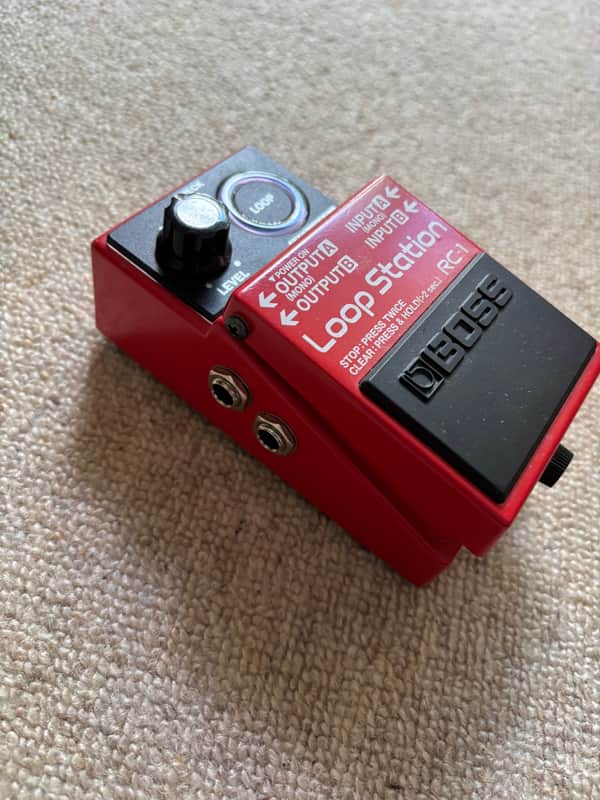 Boss RC-1 Loop Station 2014 - Present - Red image 1