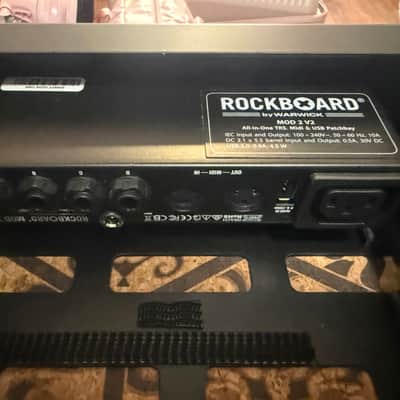 Rockboard QUAD 4.2 Pedalboard with Mod 2 Patch Bay & Gig Bag image 8