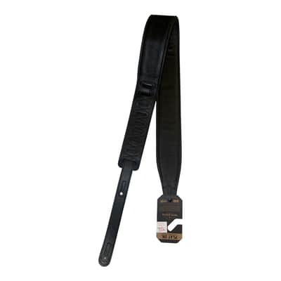 Levi's Black Leather Guitar Strap image 2