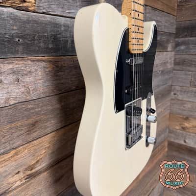 2016 Fender Deluxe Nashville Telecaster White Blonde Electric Guitar image 4