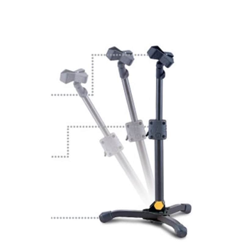 Hercules MS300B Low-Profile Tilt Base Microphone Stand image 1