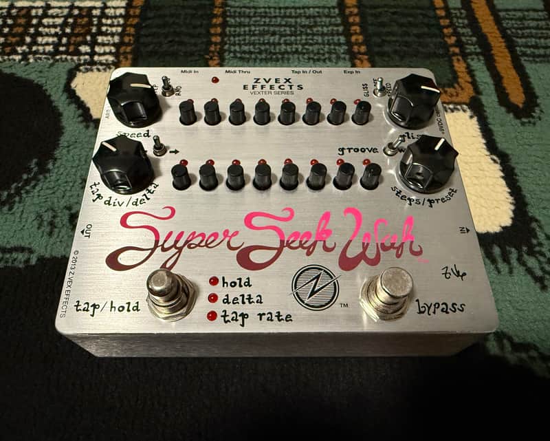 Zvex Super Seek Wah Vexter 2010s - Silver image 1