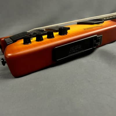Steinberger Synapse ST-2FPA Transcale- Baritone Tuned - Flame Orange Burst w/ Gigbag image 7