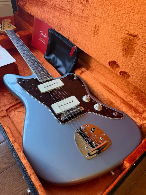 2021 Fender American Original 60s Jazzmaster - Ice Blue Metallic image 1