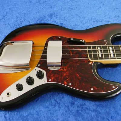Cortez Jazz Bass 1978 Vintage Sunburst image 8