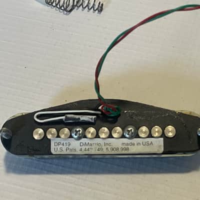 2000's USA DiMarzio DP419 Area 67 Black Single Coil Guitar Pickup 5.78k image 5
