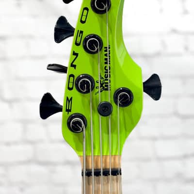 Ernie Ball Music Man Bongo 5 HH Mantis Green 2024 image 7