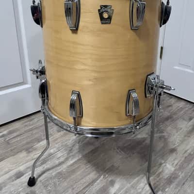 Ludwig Classic Maple 2002 -14” Floor Tom Natural image 1