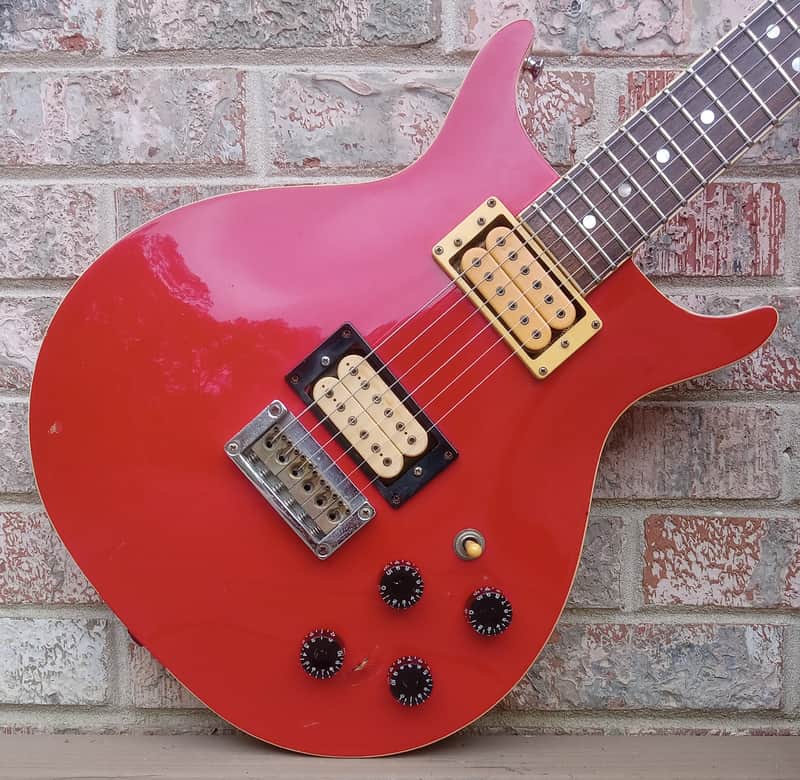 Vintage 1978 Washburn Hawk Electric Guitar w/ Original Case! Wing Series, Rare Finish! Bild 1