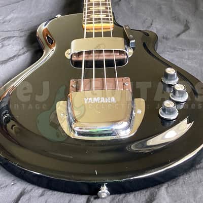YAMAHA SB-50 VINTAGE 1972 RARE MIJ 'DHARMA' BASS BLACK *SUPER CONDITION* w/OHSC image 6