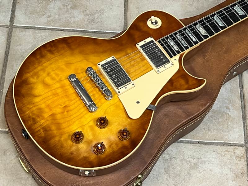 1981 Gibson Les Paul Heritage Series Standard 80 Elite Sunburst Quilt image 1