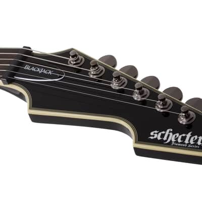 Schecter Avenger Blackjack Gloss Black image 11