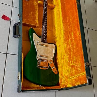 Fender Jaguar 1993 - Fred Stuart's Personal Build a See-Thru Green ridiculously documented 1 of a kind ! image 15