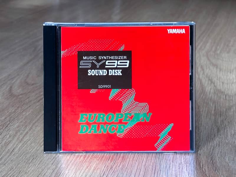 Yamaha SY99 - SD9901 - European Dance // Original Patches & Waveform Disk // BOXED image 1