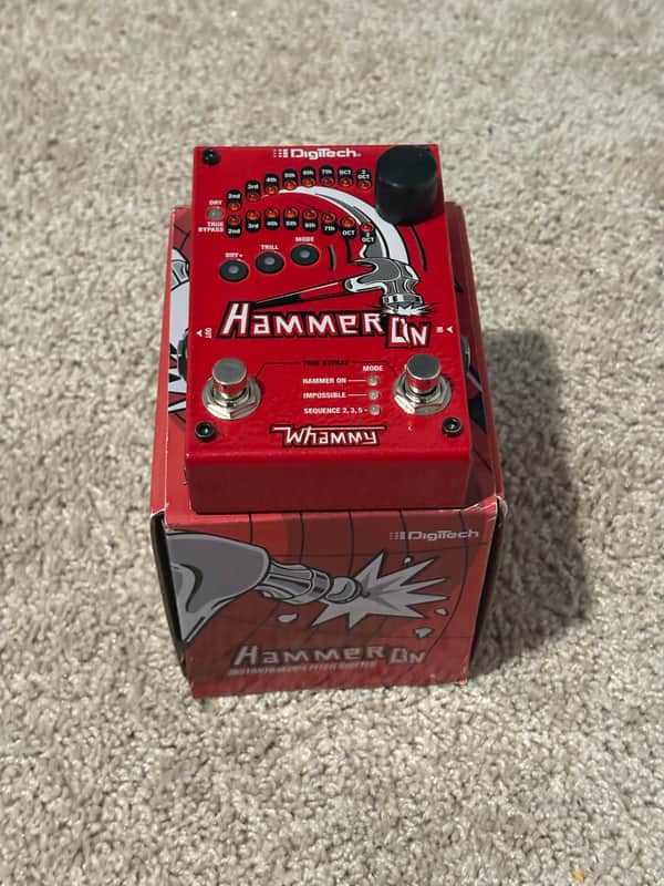 DigiTech Hammer-On 2020s - Red image 1