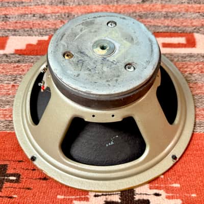 1978 Rola Celestion G12 H 12" Guitar Speaker G12H 1970's Vintage Creamback-Greenback image 6