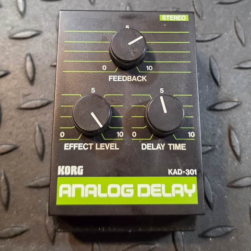 KORG KAD-301 Stereo Analog Delay Module for PME-40X Multi Effects System 1980's Vintage image 1