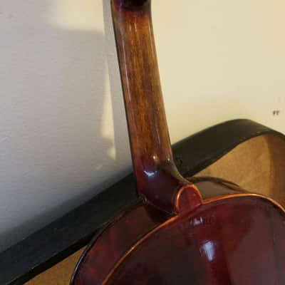 Francois Salzard Antique Violin/Old Time Fiddle W/GSB Wood Case image 9