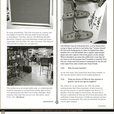 JCA Circuits "Vibe" Custom Guitar Amplifier (Personally Owned July 2023 TQR Review Unit & Last JCA Circuits Amp Made) image 7