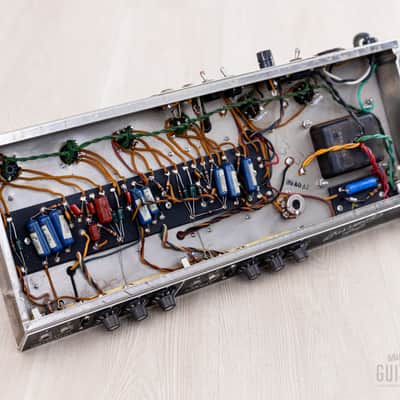 1965 Fender Bassman Black Panel AA165 Pre-CBS Vintage Tube Amp Head & 2x12 Cab w/ Oxford 12T6, FEIC image 13