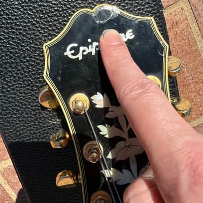Epiphone Joe Pass Signature Emperor II 2007 - Natural w/case image 4