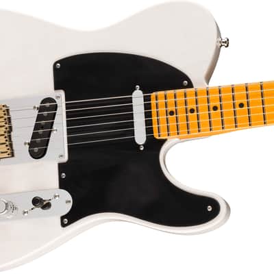 Fender American Ultra Luxe Vintage '50s Telecaster, Maple Fingerboard, White Blonde image 4