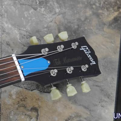 Gibson Custom Shop TAK MATSUMOTO DC STANDARD FLAMETOP AQUA BLUE image 2