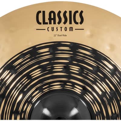 Meinl Classics Custom Dual Series Ride Cymbal 22" image 5