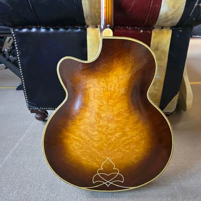 Hofner Committee E2 1964 60s Vintage Sunburst Hollow Body Archtop Guitar image 2