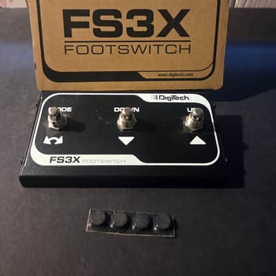 DigiTech FS3X 3 Button Footswitch 2010s - Black image 1