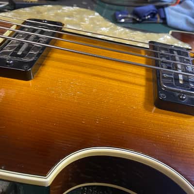 1967 Hofner 500/1 Violin Bass - Includes Hardshell Case! image 11